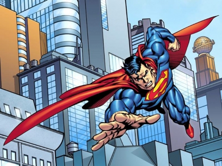 Superman - dc comics, superman, comics, superheroes