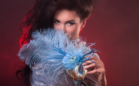 Feathers - fashion, feathers, people, photography