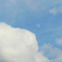 A Moon in the Clouds