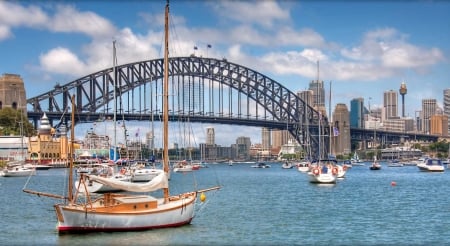 Sydney Harbour Bridge - Cool, Australia, Picturesque, 1920x1080