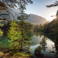 Green Lake in Austria