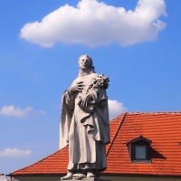 Statue of Saint in Prague