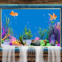 Aquarium Frame Waterfall