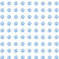 Baby Blue Paw Print Texture