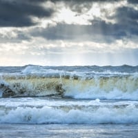 Sea Waves in Latvia