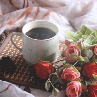 Hot Coffee and Roses