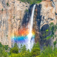 Bridalveil Falls Rainbow