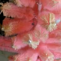 Rare Pink Vintage Bottle Brush