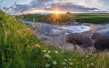 sunsets nature - landscape, nature, photo, sunsets