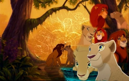 Simba And Nala - The, Nala, And, Simba, King, Lion