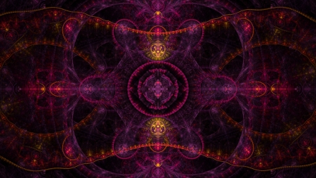 Abstract - abstract, magnebula, orange, purple, red, texture