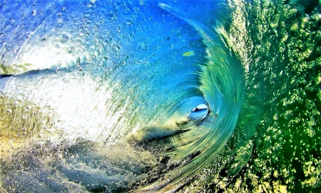 Cresting Wave - Ocean, Surf, Wave, Sea