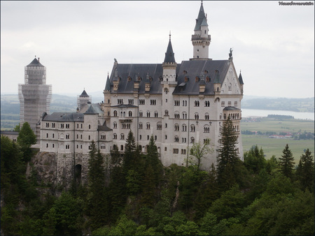 Castle Neuschwanstein - bavaria, germany, neuschwanstein castle, kings, europe, neuschwanstein, castle