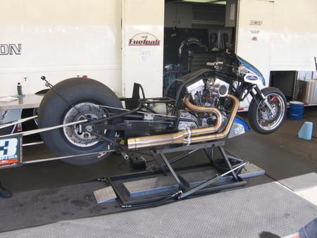 HD Drag Bike - hd, harley, race, drag bike