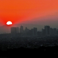 Pasig Skyline and Sunset