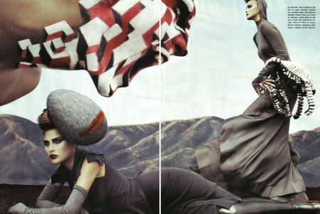 The New Warriors 02 - catherine mcneil, art, editorial, vogue, vogue italia, fashion