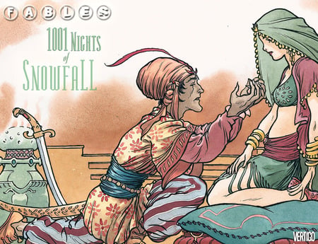 Fables 1001 Nights of Snowfall 2 - fables, dc comics, comics, dc, vertigo, vertigo comics