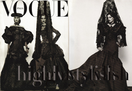 Vogue Italia 01 - vogue, vogue italia, fashion, cover, art