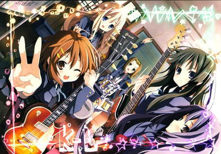 K-ON - k-on, ritsu, azusa, mugi, mio, yui