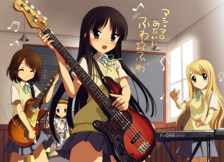 K-ON - yui, k-on, ritsu, mugi, mio