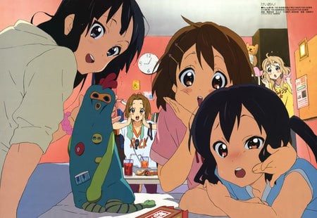 K-ON - k-on, ritsu, azusa, mugi, mio, yui