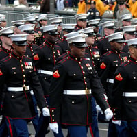 Marines dress blues