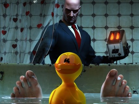 Hitman - videogames, hitman, wallpaper