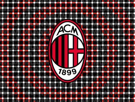 AC Milan (count the black dots) - dots, ac milan, optical illusion