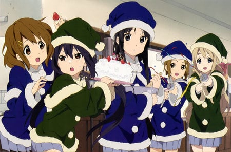 Christmas - k-on, christmas