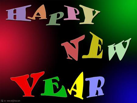 Happy New Year - happy new year, abstract, text