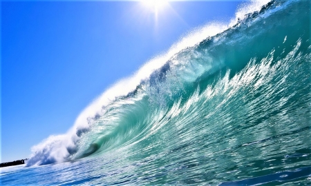 Cresting Wave - Ocean, Surf, Wave, Sea