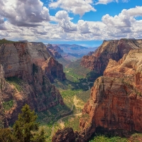 Zion Canyon, Utah, USA