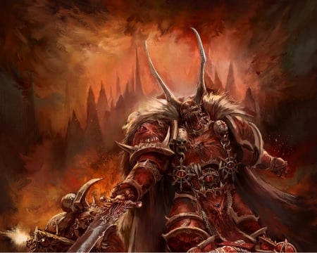 Crimson Slaughter - crimson, war40k, chaos, demon