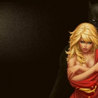 Batman & Supergirl Together Wallpaper