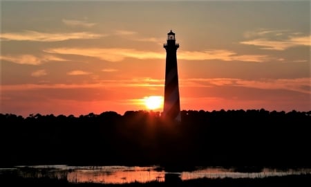 Cape Hatteras Lighthouse,Outer Banks North Carolina - Cape Hatteras, Lighthouse, Outer Banks, North Carolina