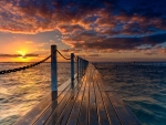 Sunset pier