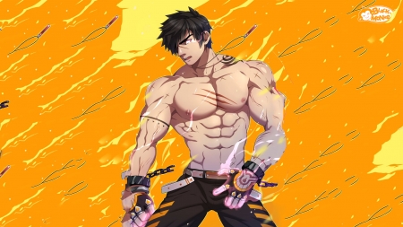 Soccer Spirits - blackmonkey pro, my hero academia, mazjojo, boku no hero academia, muscle, shirtless, soccer spirits