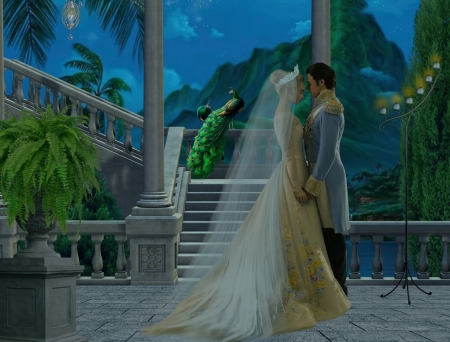 FAIRYTALES - fairytales, female, male, peacock