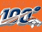 Denver Broncos NFL 100 years logo