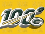 Green Bay Packers NFL 100 years logo