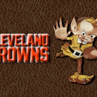 Vintage Cleveland Browns elf Logo