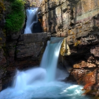 St. Mary Falls, Glacier Nat'l. Park, Montana