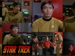 George Takei (TOS) and Grant Imahara (STC) as Lt. Hikaru Sulu