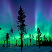 Northern Lights over Acadia National Park