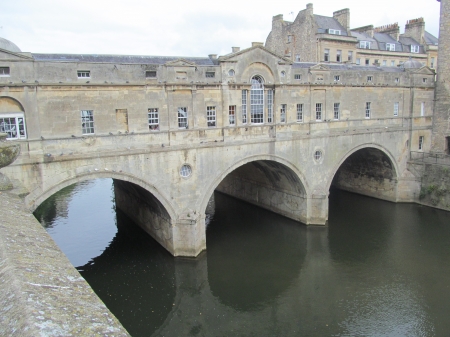Pulteney Bridge - Bridges, UK, Rivers, Somerset, Bath