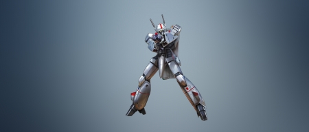 Battloid Takes Aim - battloid, macross, robotech, veritech