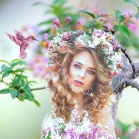 Spring Floral Crown