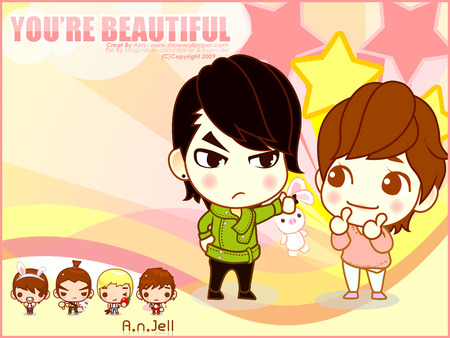 a.n.jell cartoon ver