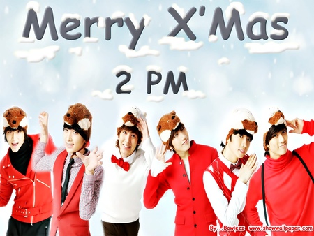 happy x-mas with 2pm - band, 2pm