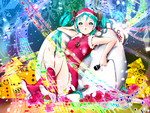 christmas hatsune miku vocaloid